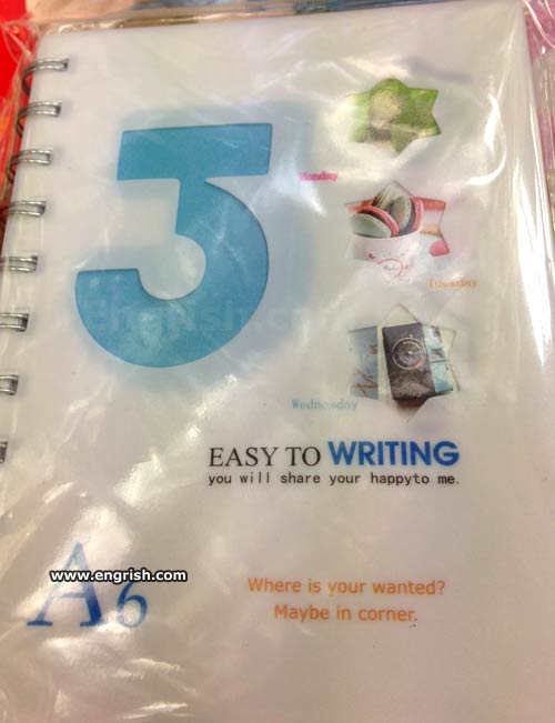 easy-to-writing
